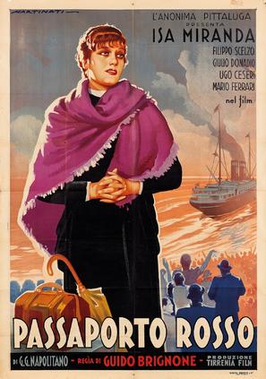 Passaporto rosso - Italian Movie Poster (thumbnail)