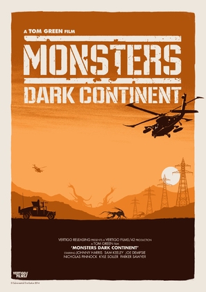 Monsters: Dark Continent - British Movie Poster (thumbnail)