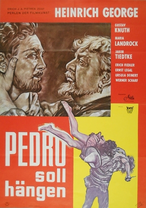 Pedro soll h&auml;ngen - German Movie Poster (thumbnail)