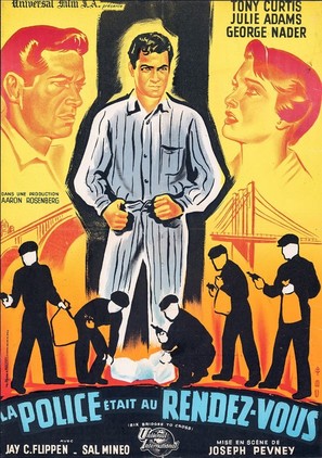 Six Bridges to Cross - French Movie Poster (thumbnail)