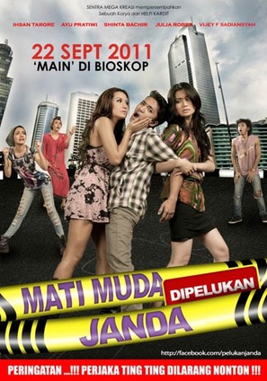 Mati muda di pelukan janda - Indonesian Movie Poster (thumbnail)