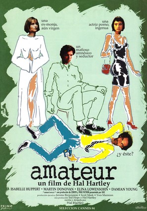 Amateur - Spanish Movie Poster (thumbnail)