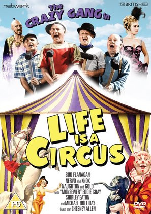 Life Is a Circus - British DVD movie cover (thumbnail)