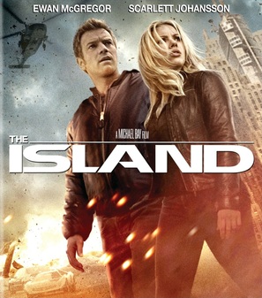 The Island - Blu-Ray movie cover (thumbnail)