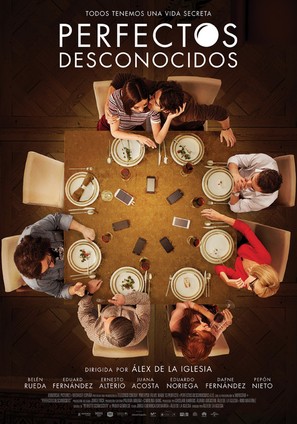 Perfectos desconocidos - Spanish Movie Poster (thumbnail)