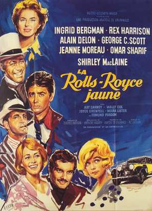 The Yellow Rolls-Royce - French Movie Poster (thumbnail)