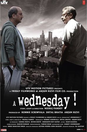 A Wednesday - Indian Movie Poster (thumbnail)