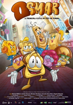 Osmar, the First Slice of the Loaf: The Movie - Brazilian Movie Poster (thumbnail)