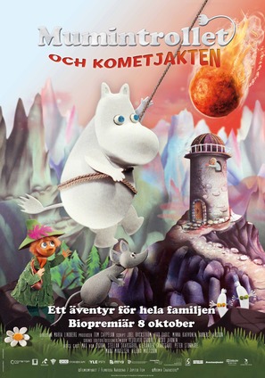 Muumi ja punainen pyrst&ouml;t&auml;hti - Swedish Movie Poster (thumbnail)
