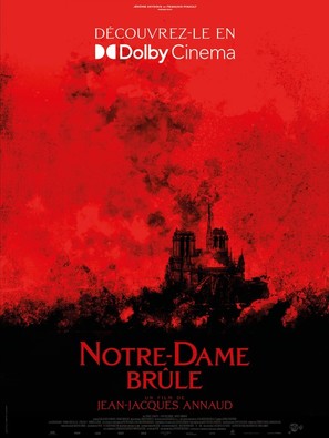 Notre-Dame br&ucirc;le - French Movie Poster (thumbnail)