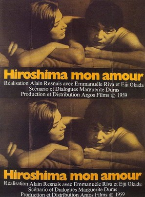 Hiroshima mon amour - French Movie Poster (thumbnail)