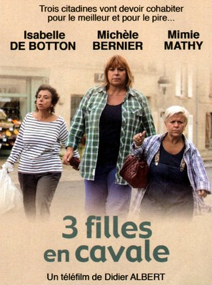 Trois filles en cavale - French DVD movie cover (thumbnail)