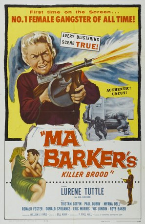 Ma Barker&#039;s Killer Brood - Theatrical movie poster (thumbnail)