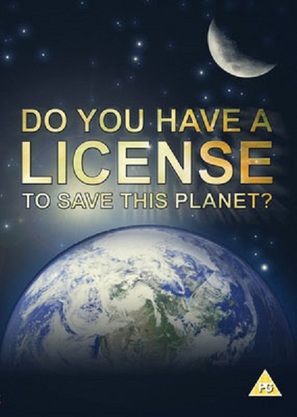 Do You Have a License to Save This Planet - British DVD movie cover (thumbnail)