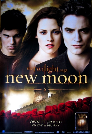 The Twilight Saga: New Moon - Video release movie poster (thumbnail)
