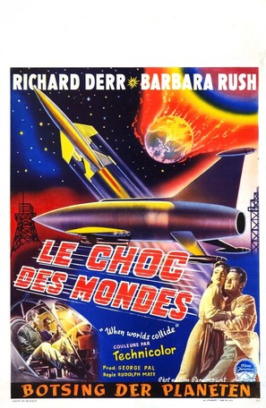 When Worlds Collide - Belgian Movie Poster (thumbnail)