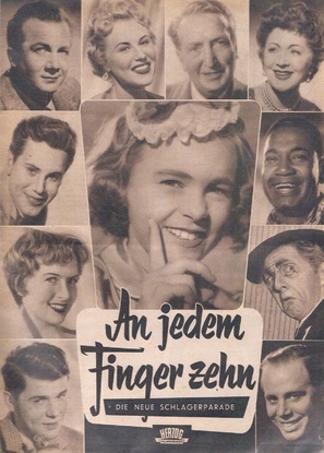 An jedem Finger zehn - German poster (thumbnail)