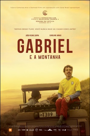 Gabriel e a montanha - Brazilian Movie Poster (thumbnail)