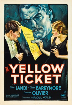 The Yellow Ticket - Movie Poster (thumbnail)