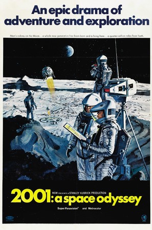 2001: A Space Odyssey - Movie Poster (thumbnail)