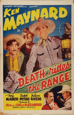Death Rides the Range - Movie Poster (thumbnail)