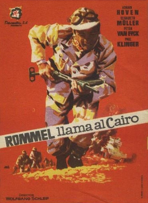 Rommel ruft Kairo - Spanish Movie Poster (thumbnail)