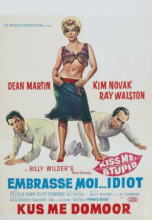 Kiss Me, Stupid - Belgian Movie Poster (thumbnail)