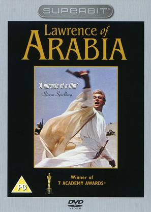 Lawrence of Arabia - British DVD movie cover (thumbnail)