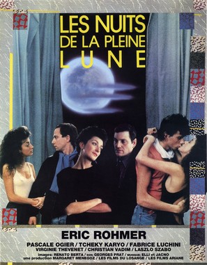 Les nuits de la pleine lune - French Movie Poster (thumbnail)
