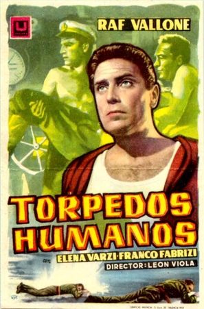Siluri umani - Spanish Movie Poster (thumbnail)