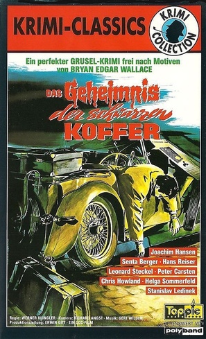 Het Geheim van de Zwarte Koffer - German VHS movie cover (thumbnail)