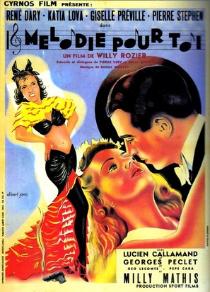 M&eacute;lodie pour toi - French Movie Poster (thumbnail)