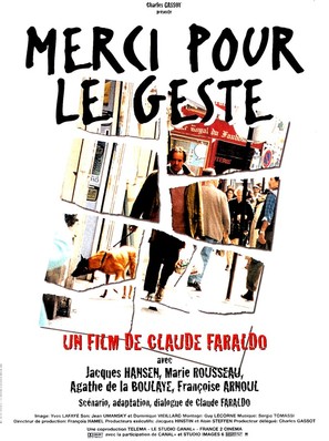 Merci pour le geste - French Movie Poster (thumbnail)