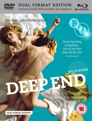 Deep End - British Blu-Ray movie cover (thumbnail)