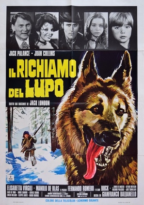 Il richiamo del lupo - Italian Movie Poster (thumbnail)