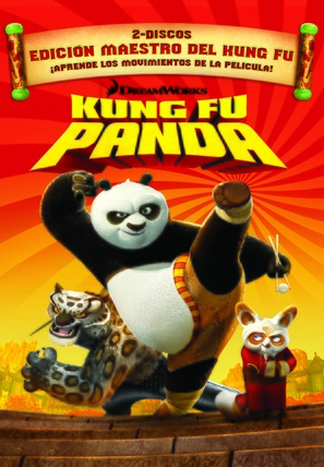 Kung Fu Panda - Spanish Movie Cover (thumbnail)