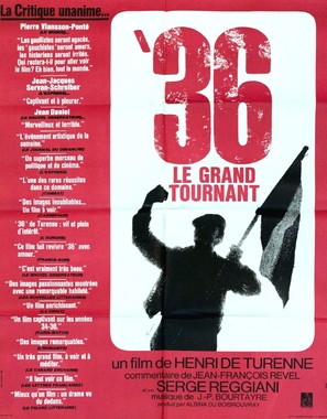 36, le grand tournant - French Movie Poster (thumbnail)