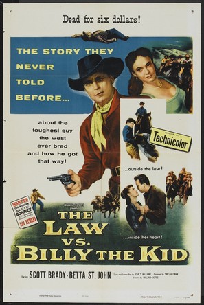 The Law vs. Billy the Kid - Movie Poster (thumbnail)