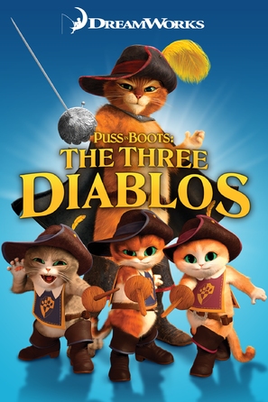 Puss in Boots: The Three Diablos - DVD movie cover (thumbnail)