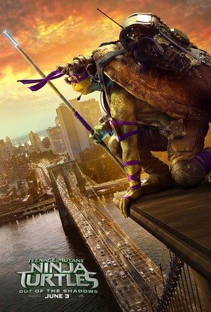 Teenage Mutant Ninja Turtles: Out of the Shadows - Movie Poster (thumbnail)