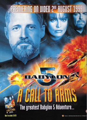 Babylon 5: A Call to Arms - British Video release movie poster (thumbnail)