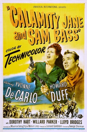 Calamity Jane and Sam Bass - Movie Poster (thumbnail)