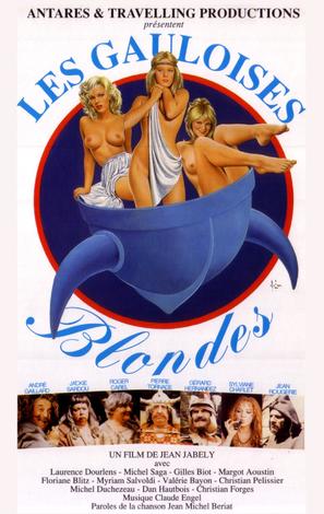 Les Gauloises blondes - French VHS movie cover (thumbnail)