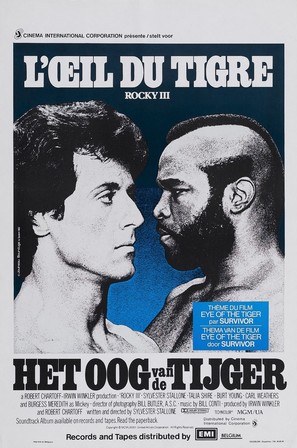 Rocky III - Belgian Movie Poster (thumbnail)