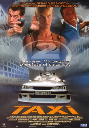 Taxi 2 - Spanish Movie Poster (thumbnail)