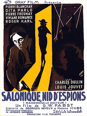 Mademoiselle Docteur - French Movie Poster (thumbnail)