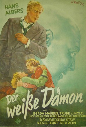 Der wei&szlig;e D&auml;mon - German Movie Poster (thumbnail)