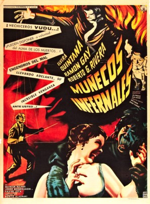 Mu&ntilde;ecos infernales - Mexican Movie Poster (thumbnail)