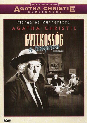 Murder Ahoy - Hungarian DVD movie cover (thumbnail)