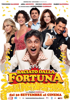 Baciato dalla fortuna - Italian Movie Poster (thumbnail)
